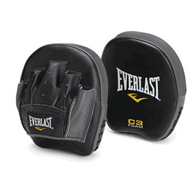 Лапи Everlast Precision Mitts + Sack Чорно-сірі 701101