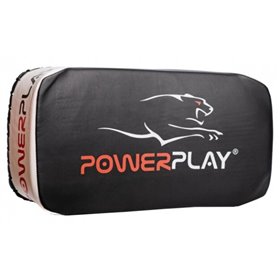 Маківара PowerPlay, з штучної шкіри чорно-біла (PP_3039)