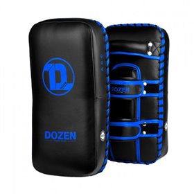 Пади Dozen Monochrome Thai Kick Pads (Пара) розмір 40 см * 20 см * 8 см Чорно-сині DZN-PM210101