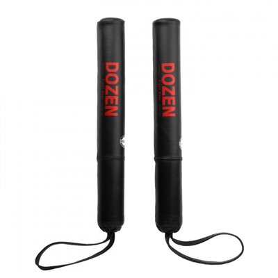 Лападаны Dozen Monochrome Hitting Sticks (2 шт) розмір 45 см *4,5 см Чорно-червоні DZN-PM201224