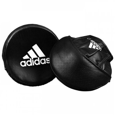 Лапи боксерські Adidas Speed Disk Punching Mitt Leather (ADISDP01) Black/White