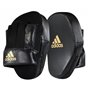 Лапи боксерські Adidas Curved Speed Mesh Coach Mitts (ADISBAC014) Black/Gold