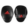 Лапи боксерські Adidas Curved Speed Mesh Coach Mitts (ADISBAC014) Black/Red