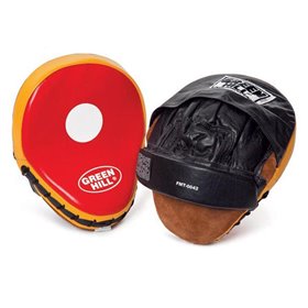 Боксерські лапи 'TARGET' GREEN HILL натуральна шкіра