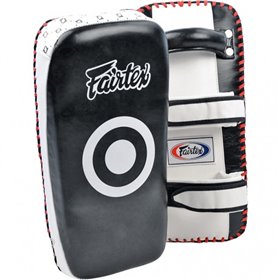 Лапи/маківари Fairtex KPLC2 Чорний-білий (MR03311)