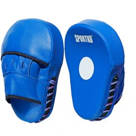 Боксерські лапи SPORTKO Яблуко ПД5 сині