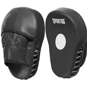 Боксерські лапи SPORTKO Яблуко ПД5 чорні