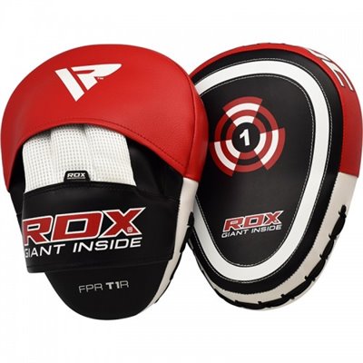 Лапы боксерские RDX Gel Focus Red RDX