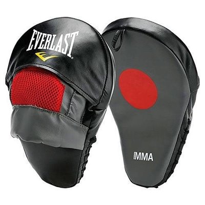 Лапа боксерская Everlast MMA Mantis Mitt Черный/Серый