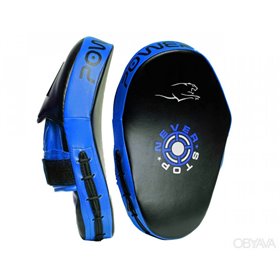 Боксерські лапи PowerPlay 3051 PU black and blue (PPPUBB-00001-PWR)