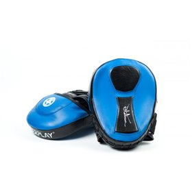 Боксерські Лапи PowerPlay 3030 Синьо-Чорні PU [пара]