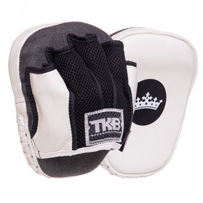 Лапа Вигнута для боксу та єдиноборств Light Weight TKFML Top King Boxing Білий (37551025)