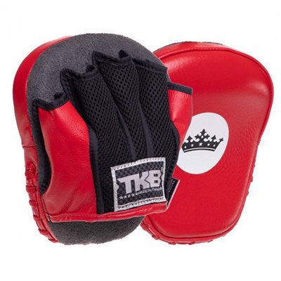 Лапа Вигнута для боксу та єдиноборств Light Weight TKFML Top King Boxing Червоний (37551025)