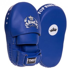 Лапа Вигнута для боксу та єдиноборств Extreme TKFME Top King Boxing Синій (37551024)