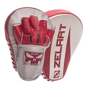 Лапа вигнута BO-1325 Zelart Срібно-червоний (37363068)