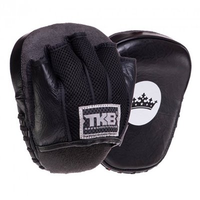 Лапа Вигнута для боксу та єдиноборств Light Weight TKFML Top King Boxing Чорний (37551025)