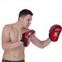 Лапа вигнута шкіряна (2шт) Fairtex 3362 Red-Black