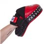 Лапа вигнута шкіряна (2шт) Fairtex 3362 Red-Black