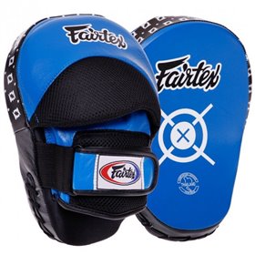 Лапа вигнута шкіряна (2шт) Fairtex 3362 Blue-Black