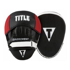 Лапи TITLE Aerovent® Excel Incredi-Mitts 2.0 один розмір чорний/червоний (4309)