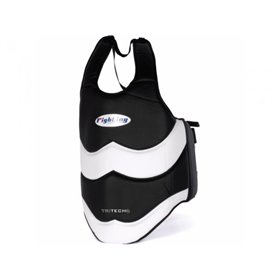 Пояс тренера FIGHTING SPORTS Tri-Tech Body Protector L чорний/білий (4375)