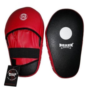 Боксерські лапи Boxer прямі кирза