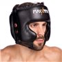 Шолом боксерський в мексиканському стилі PU MAXXMMA GBH01 (р-р L-XL, чорний)