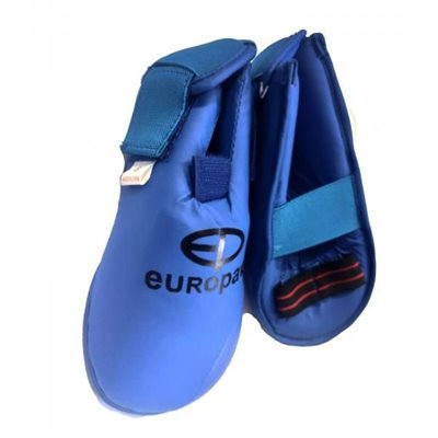 Фути для карате стопа Europaw сині S europaw614