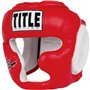 Шлем Title Gel World Full-Face Training Headgear (красный) [M]