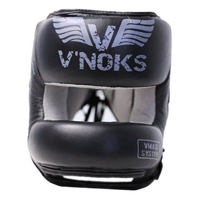 Боксерський шолом V`Noks з бампером Boxing Machine PRO V`Noks Чорний (37349052)