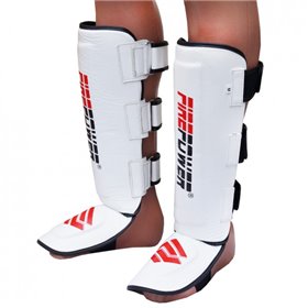 Захист гомілки (Щитки) FirePower FPSG5 (M) Біла з чорним