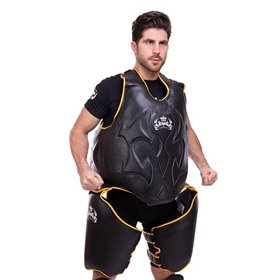 Захист корпусу та стегон тренера TKBDTP Top King Boxing S Чорний (37551019)