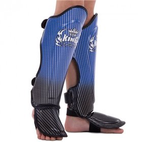 Захист гомілки та стопи для єдиноборств дитячий TOP KING TKSGKC-01 розмір: M Колір: Синій