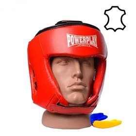 Боксерський шолом турнірний PowerPlay 3049 Червоний S