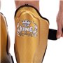 Захист гомілки та стопи для єдиноборств Super Star TKSGSS-01 Top King Boxing L Золотий (37551011)