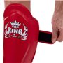 Захист гомілки та стопи для єдиноборств Pro TKSGP-GL Top King Boxing L Червоний (37551003)