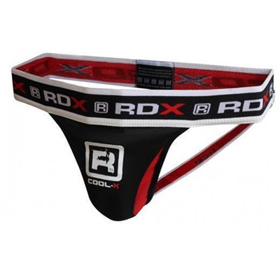 Захист паху без черепашки MMA RDX RDX Inc S Чорно-червоний (37260014)