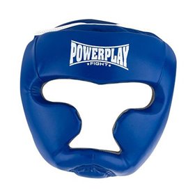 Боксерський шолом 3068 Power Play S Синьо-білий (37228086)