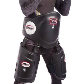 Захист корпусу та стегон тренера BEPTLI Twins XL Чорний (37426070)