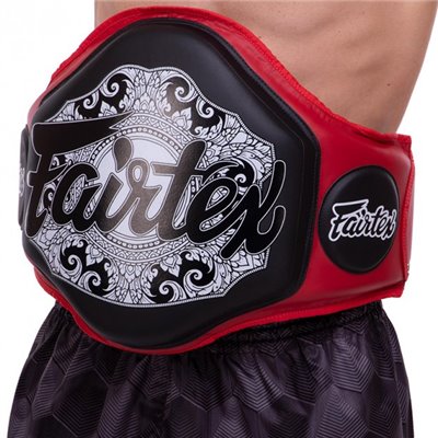 Пояс тренера BPV3 Fairtex Один розмір Чорно-червоний (37475046)