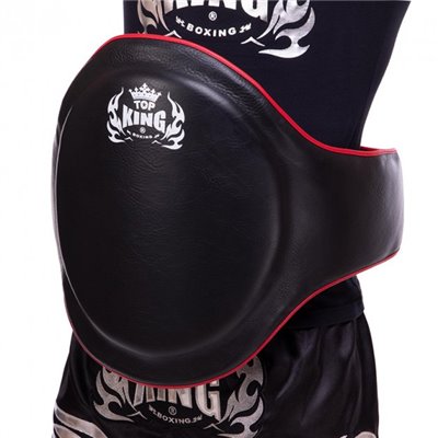 Пояс тренера шкіряний Professional TKBPPV Top King Boxing XL Чорний (37551030)