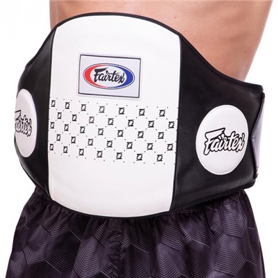 Пояс тренера BPV1 Fairtex Один розмір Чорно-білий (37475045)