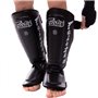 Захист для гомілки та стопи Муай Тай, ММА, Кікбоксинг SP7 Fairtex M Чорний (37475049)