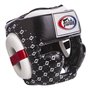 Шолом боксерський з повним захистом HG10 Fairtex M Чорний (37475021)