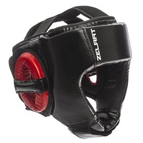 Шолом боксерський відкритий BO-1349 Zelart XL Чорний (37363087)