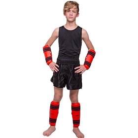 Захист гомілки та передпліччя для тхеквондо BO-4382 Без бренду L Червоний (37429033)