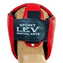 Шлем боксерский открытый LV-4293 Lev Sport M Красный (37423003)