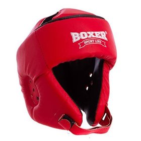 Шолом боксерський відкритий Boxer 2030 Без бренду L Червоний (37429467)