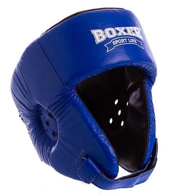 Шолом боксерський відкритий Boxer 2027 Без бренду L Синій (37429476)