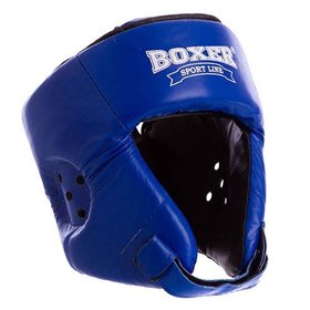 Шолом боксерський відкритий Boxer 2029 Без бренду L Синій (37429470)